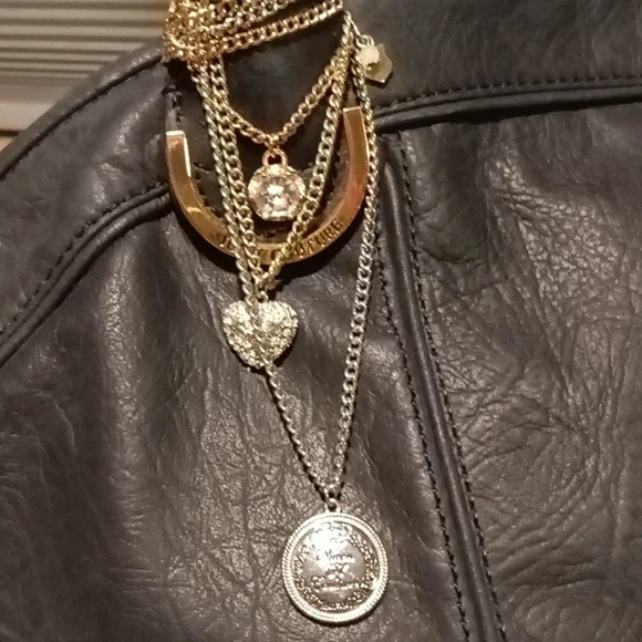 EUC Vintage Juicy Couture Large Leather Satchel Bag - Picture 3 of 11